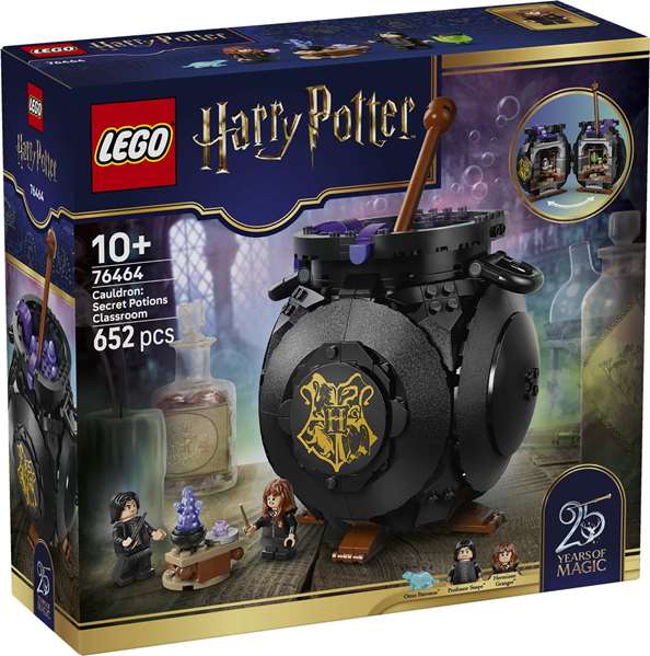 Lego 76414 Juego de Construccion Caldero: Aula de Pociones Secretas Harry Potter - Edad 6+ Lego 76414 Juego de Construccion Caldero: Aula de Pociones Secretas Harry Potter - Edad 6+