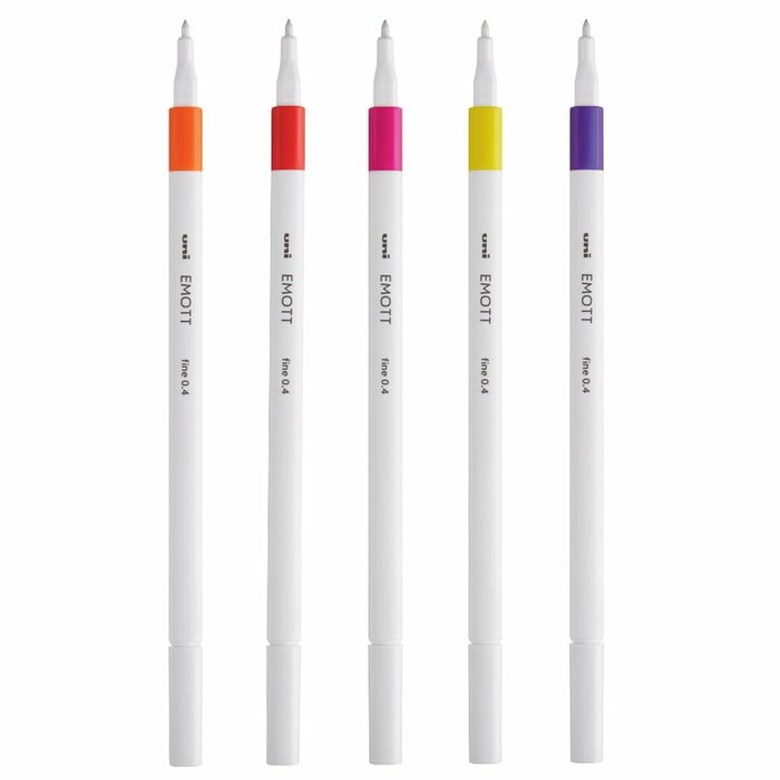 Uni-Ball EMOTT Colores Pasión Estuche de 5 unidades Uni-Ball EMOTT Colores Pasión Estuche de 5 unidades