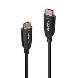Lindy Cable HDMI 8K60 de Fibra Óptica Híbrida, 10m, Soporte para HDMI 2.1, HDR Dinámico, eARC y VRR para Gaming y Cine Profesional