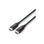Lindy 38510 Cable HDMI Híbrido de Fibra Óptica 10m 8K60 Negro