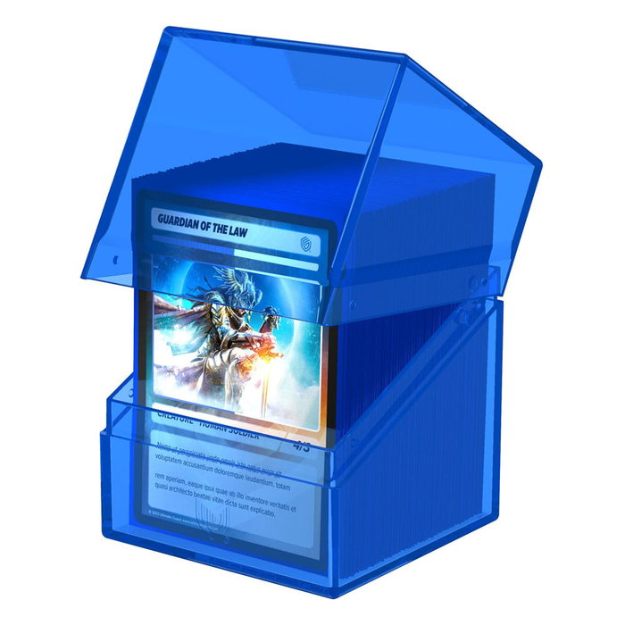 Ultimate Guard Boulder 100+ Clear - Sapphire Ultimate Guard Boulder 100+ Clear - Sapphire
