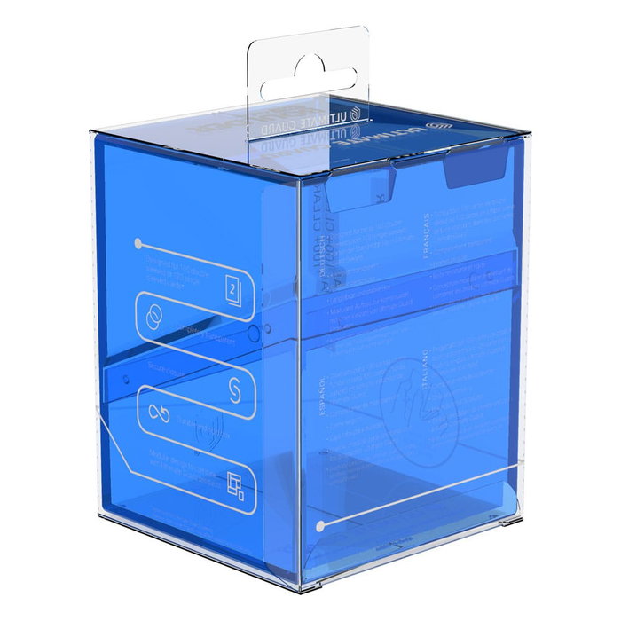 Ultimate Guard Boulder 100+ Clear - Sapphire Ultimate Guard Boulder 100+ Clear - Sapphire
