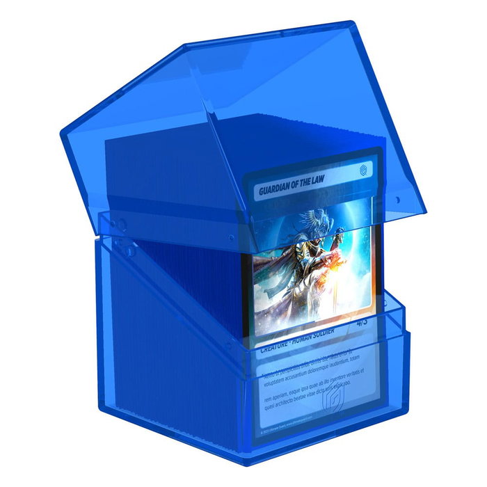 Ultimate Guard Boulder 100+ Clear - Sapphire Ultimate Guard Boulder 100+ Clear - Sapphire