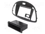PER.PIC. Bastidor de montaje de radio para Hyundai i10 2 DIN Negro