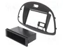 PER.PIC. Bastidor de montaje de radio para Hyundai i10 2 DIN Negro
