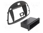 PER.PIC. Bastidor de montaje de radio para Hyundai i10 2 DIN Negro