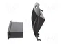 PER.PIC. Bastidor de montaje de radio para Hyundai i10 2 DIN Negro
