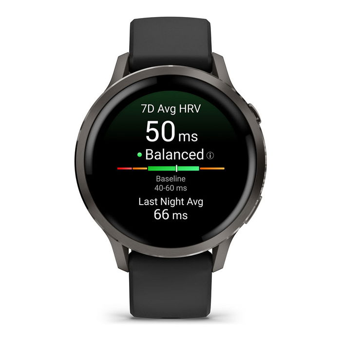 Garmin Venu 4 Smartwatch, 41mm Pantalla AMOLED, Correa de Silicona, Color Negro / Gris Pizarra, GPS, Monitor de Ritmo Cardíaco, Seguimiento del Sueño Garmin Venu 4 Smartwatch, 41mm Pantalla AMOLED, Correa de Silicona, Color Negro / Gris Pizarra, GPS, Monitor de Ritmo Cardíaco, Seguimiento del Sueño