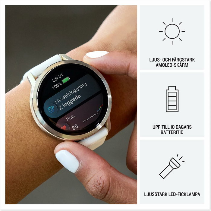 Garmin Venu 4 41mm Negro/Schiefergr Garmin Venu 4 41mm Negro/Schiefergr