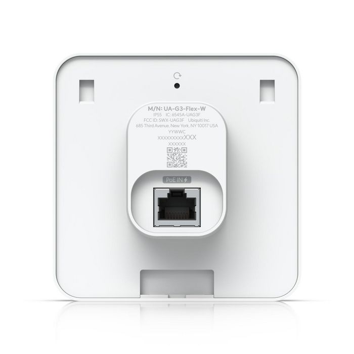 Ubiquiti Lector de Tarjetas NFC con Teclado y Soporte Apple Touch ID, Policarbonato, Cristal, Aleación de Aluminio, IP55 Blanco