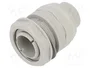 GEWISS Prensaestopa de conexión giratoria PG21 para cable de 22mm