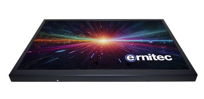 Ernitec Monitor de Vigilancia 27" Full-HD 24/7 Resistente Agua y Vandalismo para CCTV