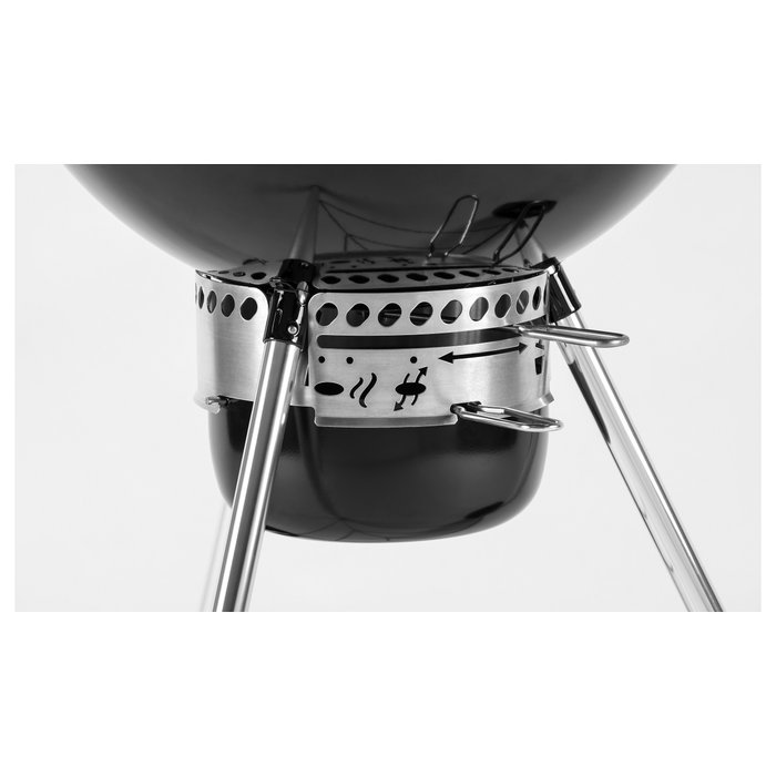 Weber Master Touch GBS E-5750 Holzkohlegrill 57 cm, Negro