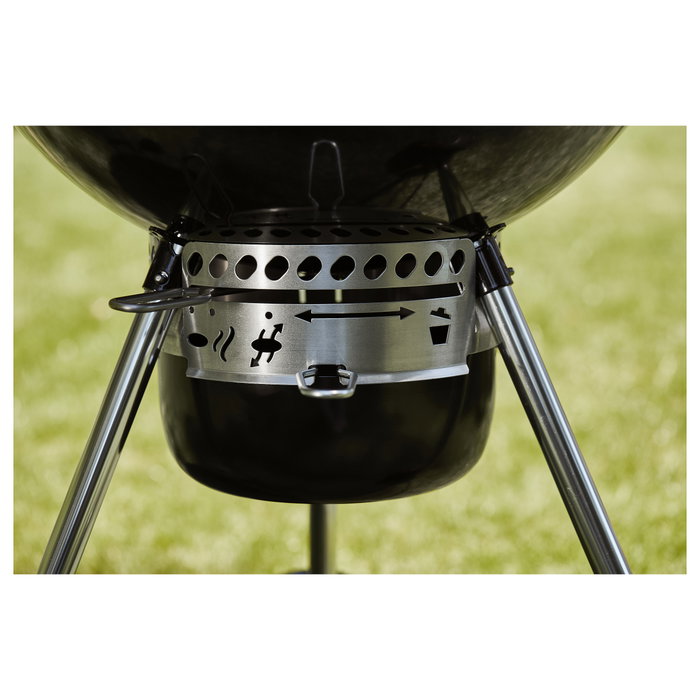 Weber Master Touch GBS E-5750 Holzkohlegrill 57 cm, Negro