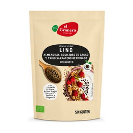 El Granero Integral Vitaseeds Semillas Molidas de Lino con Trigo Sarraceno, Almendra y Coco Bio 200g