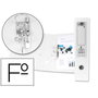 Liderpapel Archivador de Palanca Forrado PVC Blanco 75mm Folio