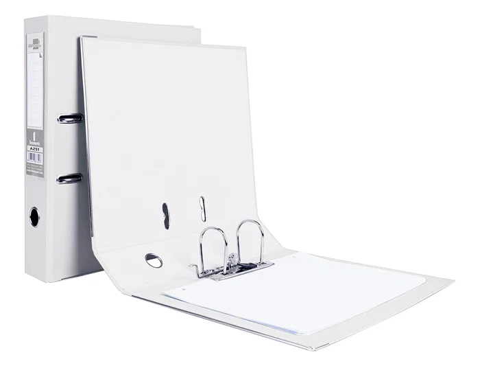 Liderpapel Archivador de Palanca Folio Documenta Blanco con Rado y Compresor 75mm Liderpapel Archivador de Palanca Folio Documenta Blanco con Rado y Compresor 75mm