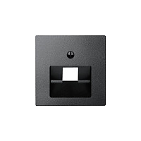 MERTEN 298314 Placa central para mecanismo UAE 1-posición antracita