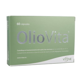Vitae Oliovita 60 Cápsulas 700 mg Omega 7 Complemento Alimenticio Piel y Mucosas