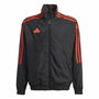 Sudadera sin Capucha Adidas Tiro Woven Tracktop Negro