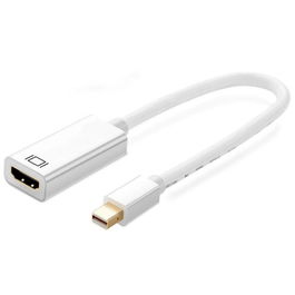 Ewent EC1458 Adaptador Mini DisplayPort a HDMI Macho Hembra Blanco 0,15 m