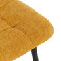 Silla Amarillo Tejido-Metal Contract 44 X 42 X 89 cm (Set de 4)