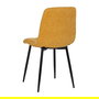 Silla Amarillo Tejido-Metal Contract 44 X 42 X 89 cm (Set de 4)