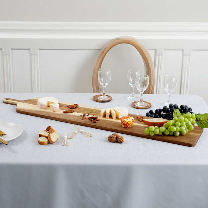 Home Deco Factory Tabla Servir Acacia 1 M para Tapas y Aperitivos 100x20 cm Home Deco Factory Tabla Servir Acacia 1 M para Tapas y Aperitivos 100x20 cm