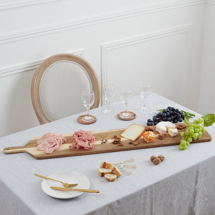 Home Deco Factory Tabla Servir Acacia 1 M para Tapas y Aperitivos 100x20 cm Home Deco Factory Tabla Servir Acacia 1 M para Tapas y Aperitivos 100x20 cm