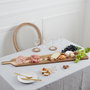 Home Deco Factory Tabla Servir Acacia 1 M para Tapas y Aperitivos 100x20 cm