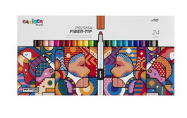 Rotulador Fibra Carioca Plus Caja De 24