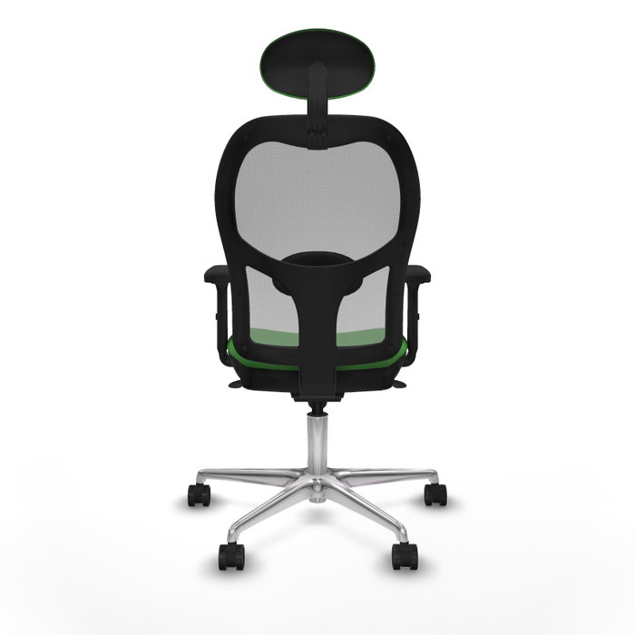PIQUERAS Y CRESPO Silla de oficina Jorquera con mecanismo Sincro, Verde y Gris PIQUERAS Y CRESPO Silla de oficina Jorquera con mecanismo Sincro, Verde y Gris