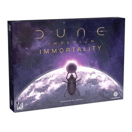 Juegos Dune: Imperium - Immortality - Expansión del Juego de Mesa Estratégico de Colocación de Trabajadores - Juego de Cartas y Tablero - A partir de 13 años