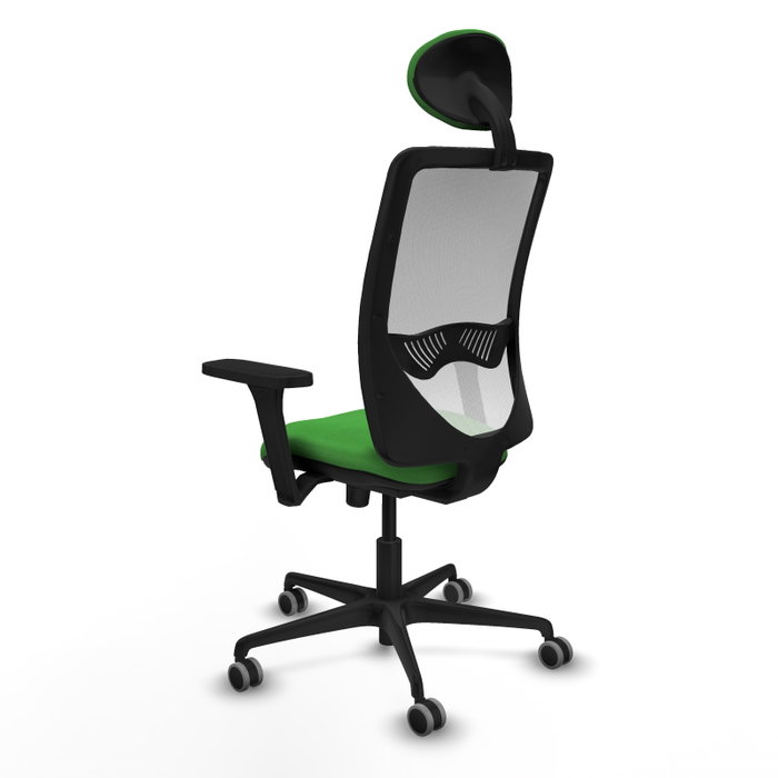 PIQUERAS Y CRESPO Silla de oficina Zulema con mecanismo Sincro, Verde y Blanco PIQUERAS Y CRESPO Silla de oficina Zulema con mecanismo Sincro, Verde y Blanco