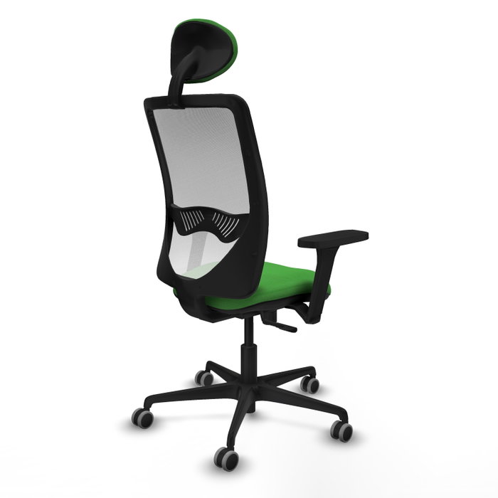 PIQUERAS Y CRESPO Silla de oficina Zulema con mecanismo Sincro, Verde y Blanco PIQUERAS Y CRESPO Silla de oficina Zulema con mecanismo Sincro, Verde y Blanco
