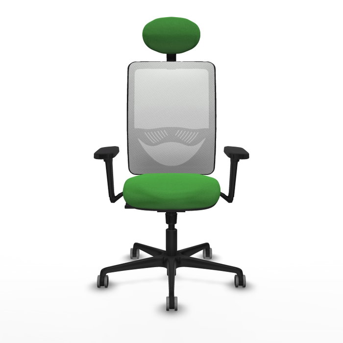 PIQUERAS Y CRESPO Silla de oficina Zulema con mecanismo Sincro, Verde y Blanco PIQUERAS Y CRESPO Silla de oficina Zulema con mecanismo Sincro, Verde y Blanco