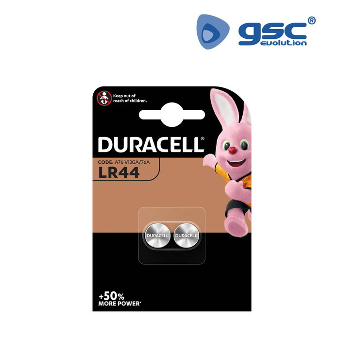 Duracell Pila LR44 Blister 2