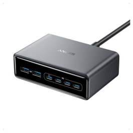 Anker Anker Prime Charger 200W Desktop GaN 4 x USB-C 2 x USB-A Negro