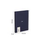 Milan Cuaderno A5 Tapa Dura Espiral 80 Hojas 95 Gr Azul Marino 57151E80B