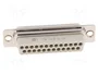 HARTING Conector D-Sub de 25 pines hembra