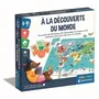 Clementoni 8005125528004 Puzzle Descubrir el Mundo con Actividades y Desafíos para Niños a Partir de 6 Años