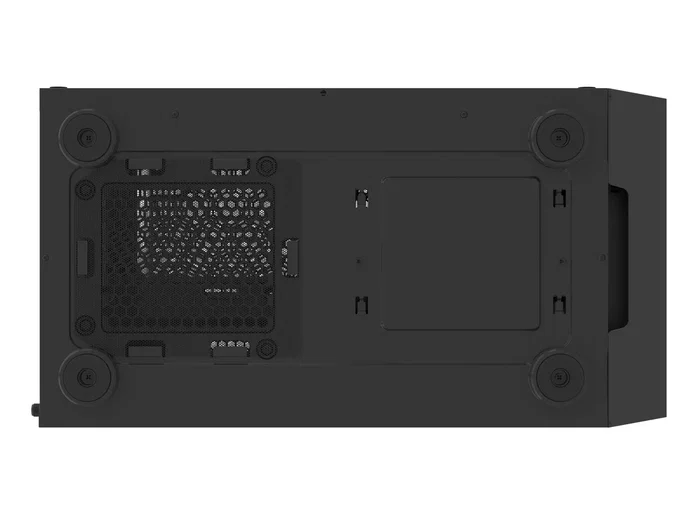 Fury Shobo SH8F Torre Midi Tower Negra con Ventana Sin Fuente 4 Ventiladores 120mm