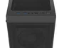 Fury Shobo SH8F Torre Midi Tower Negra con Ventana Sin Fuente 4 Ventiladores 120mm