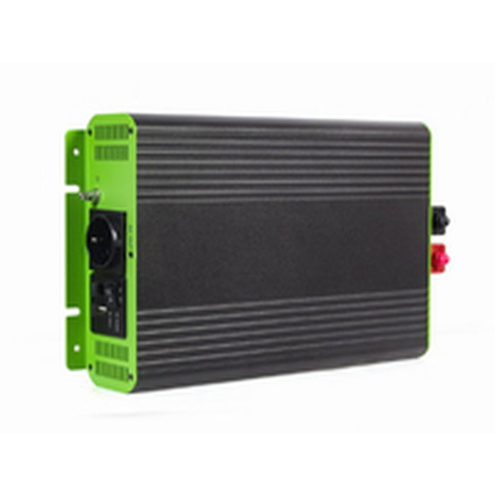 EnerGenie EG-PWC-PS2000-01 Inversor de Corriente Auto 2000 W Negro, Verde