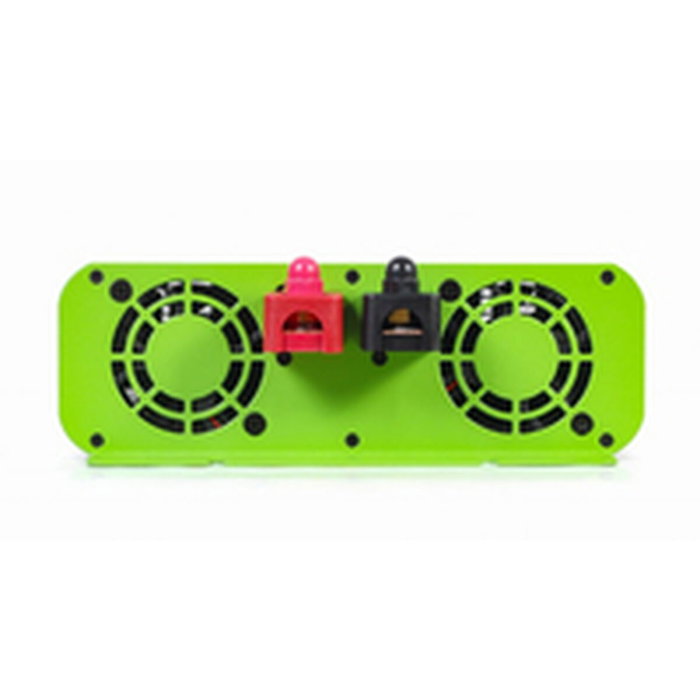 EnerGenie EG-PWC-PS2000-01 Inversor de Corriente Auto 2000 W Negro, Verde