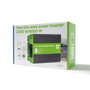 EnerGenie EG-PWC-PS2000-01 Inversor de Corriente Auto 2000 W Negro, Verde