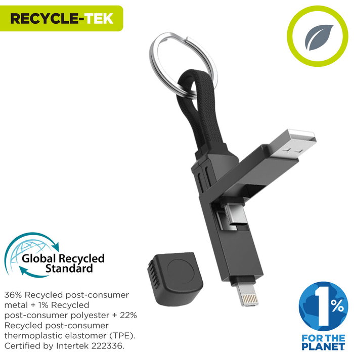 Cable USB Muvit MC278-A Negro