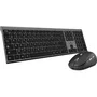 Bluestork PACK-WL-PC-BK / FR Pack Teclado y Ratón Inalámbrico Silencioso Recargable Negro