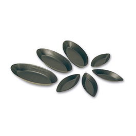 MATFER Molde de Barquita Lisa de Teflón, 8 cm, Utensilio para Pastelería, No Apto Lavavajillas