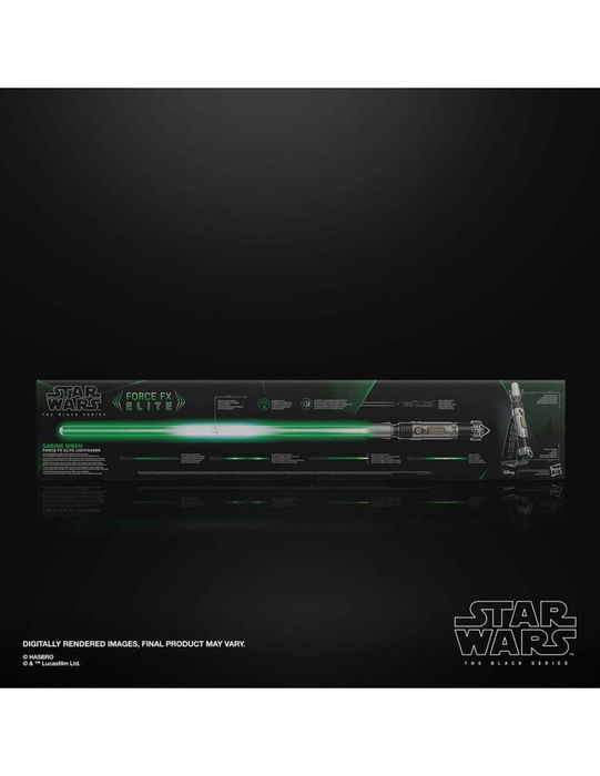 Hasbro Star Wars The Black Series Sable de Luz Force FX Elite Replica de Sabine Wren de Star Wars: Ahsoka con Efectos de Luz y Sonido